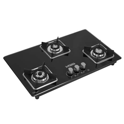 built in gas hob 3 burner
